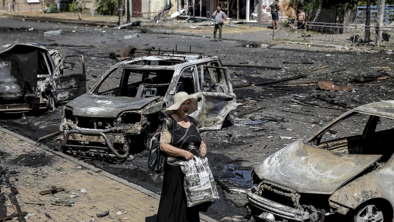 Five injured in Russian strike on Donetsk