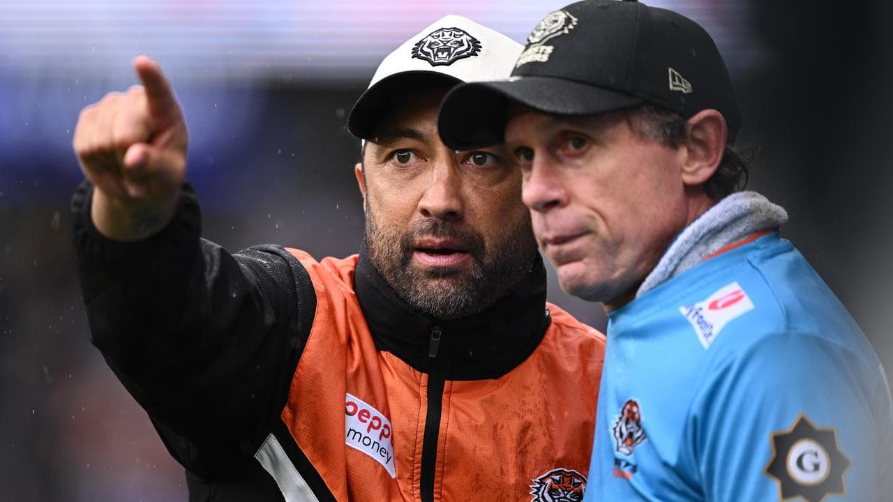 Wests Tigers coach Benji Marshall