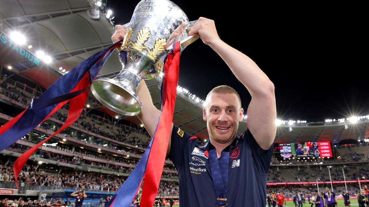 Melbourne Demons head coach Simon Goodwin.