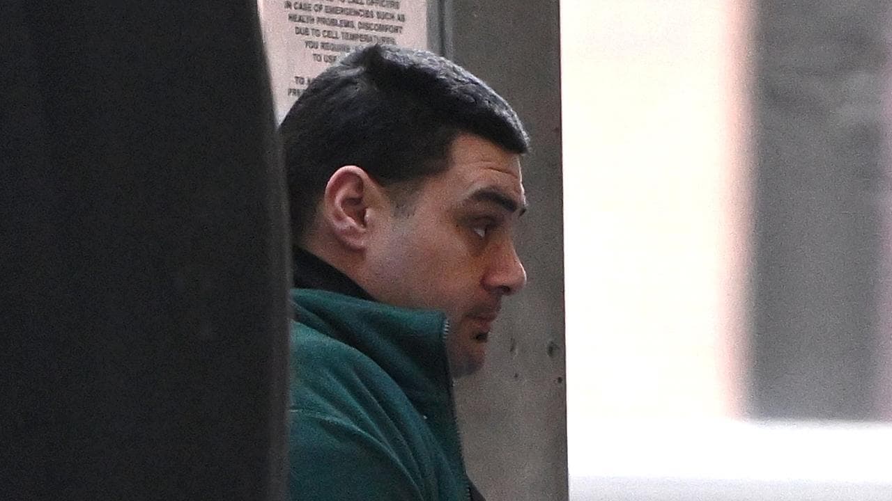 Rocky Russo arrives at the Supreme Court