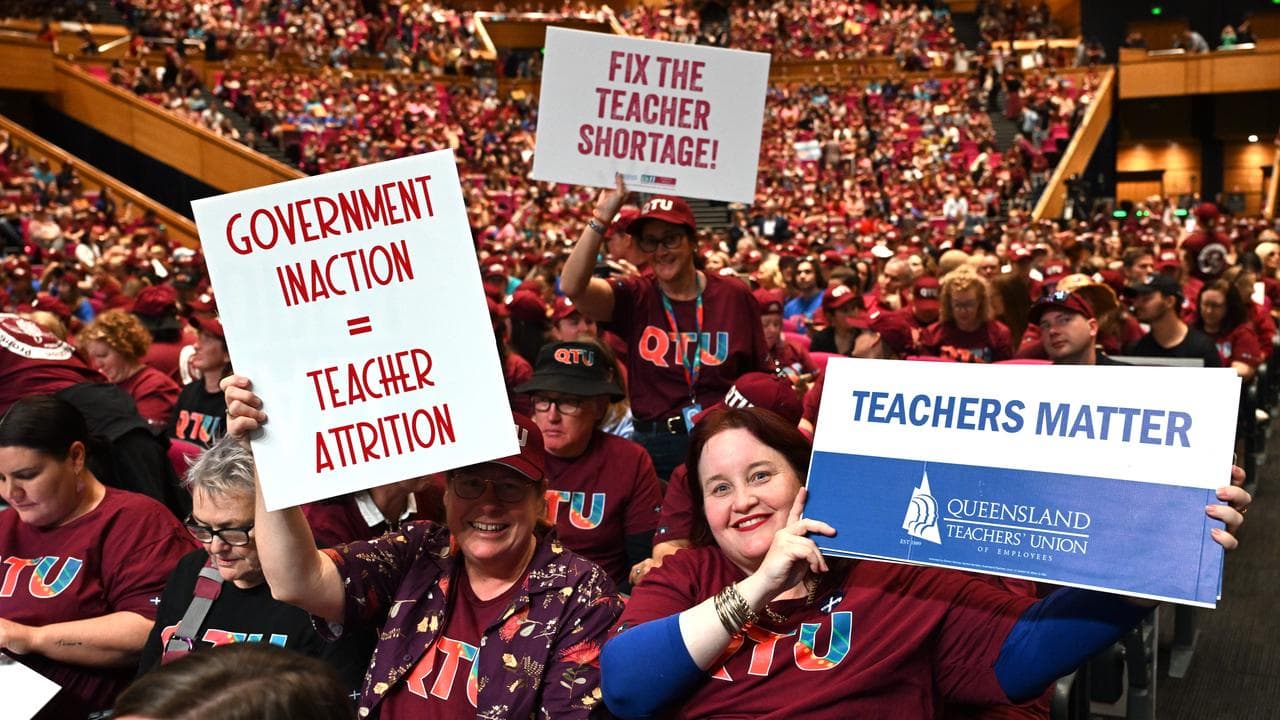 Teachers strike