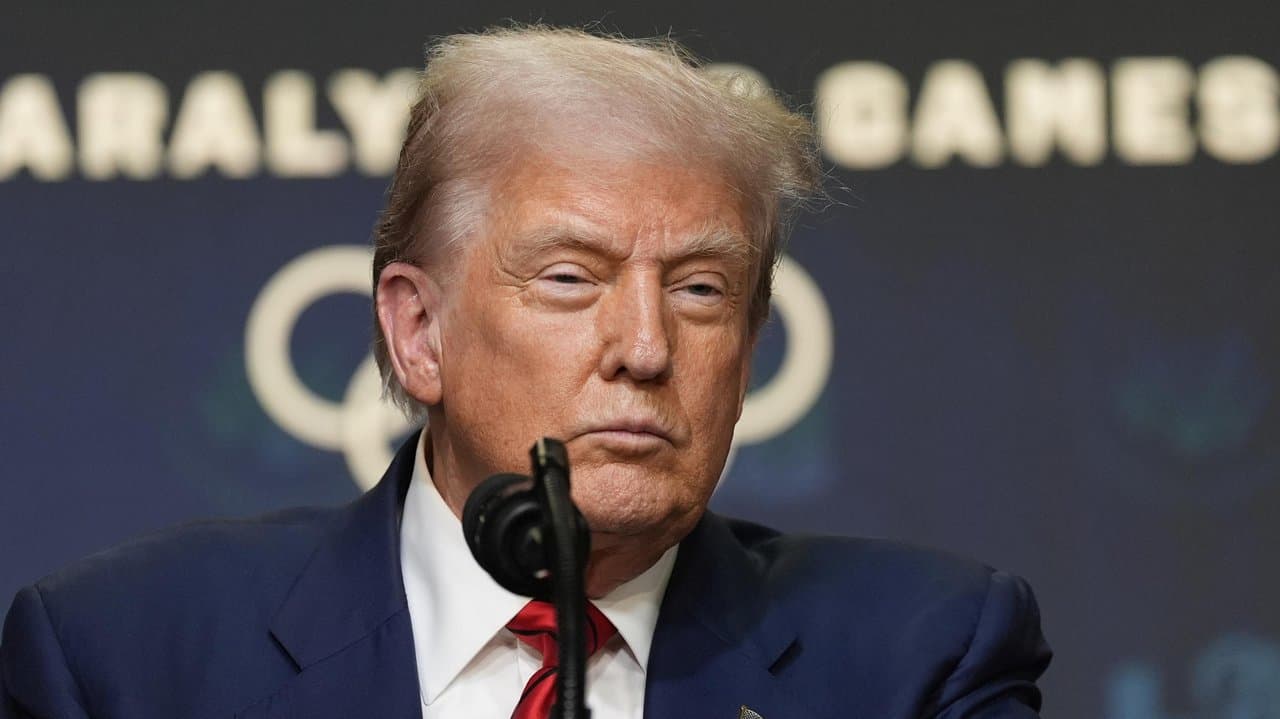 US President Donald Trump