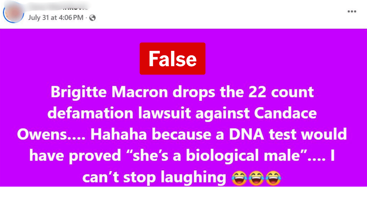 Screenshot of a social media post