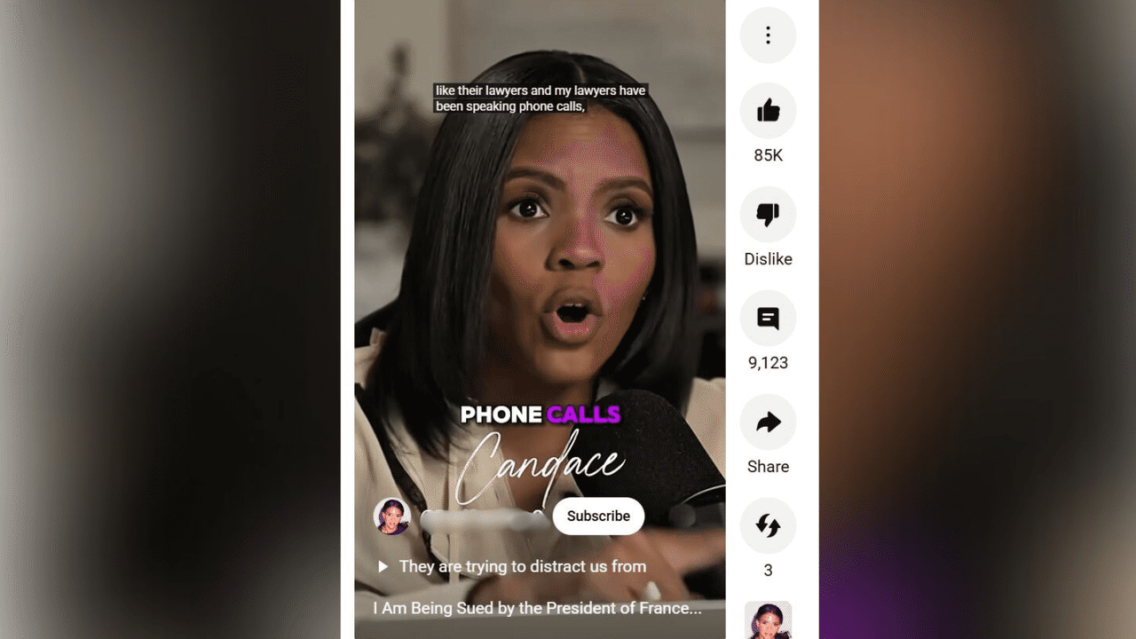 Screenshot of YouTube video