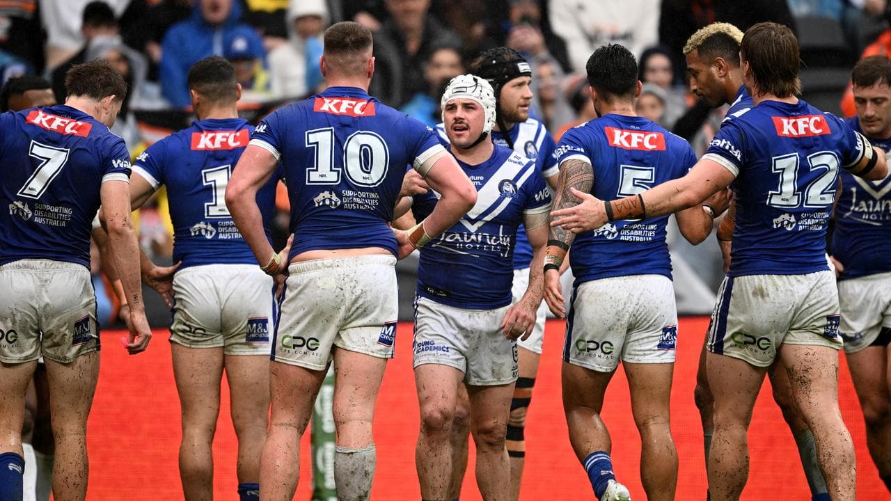 Disappointed Canterbury players.