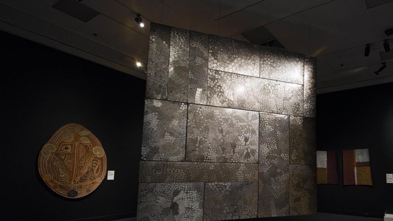 Gaypalani Wanamb's artwork titled Burwu, blossom