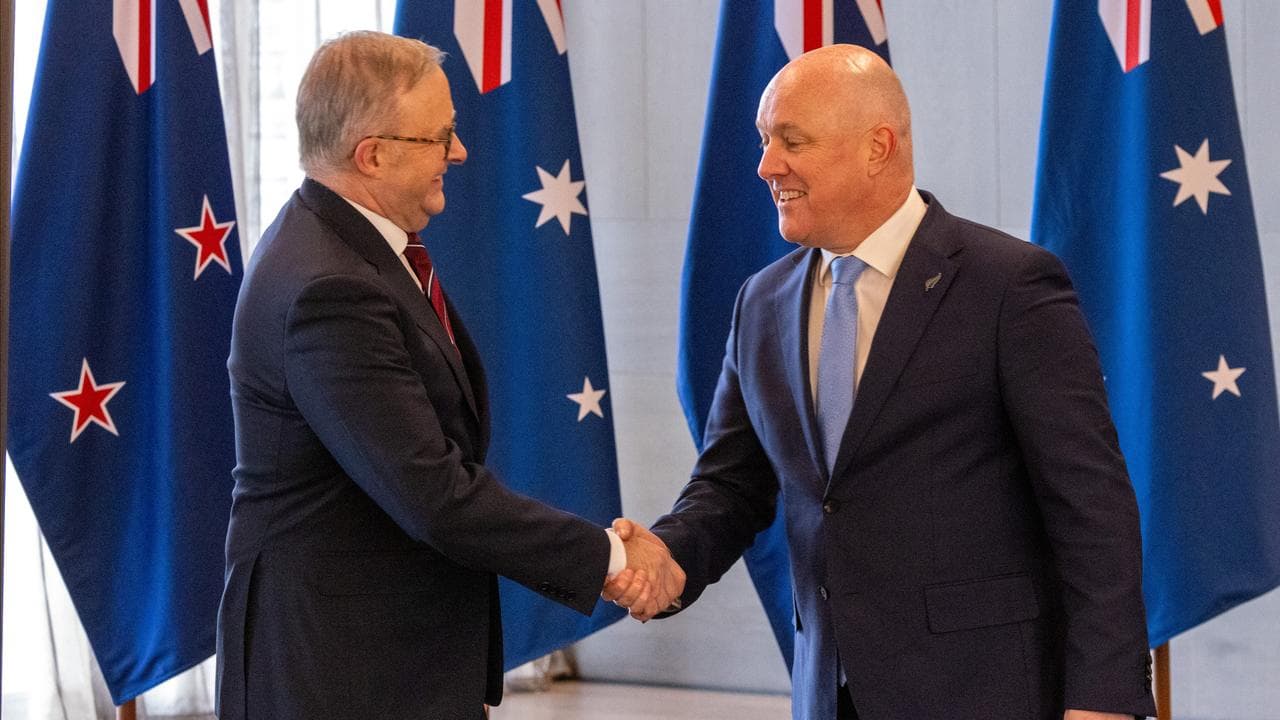 Prime Minister Anthony Albanese and NZ PM Christopher Luxon