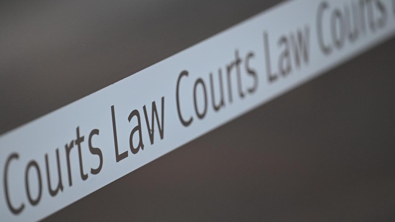 Court signage (file)
