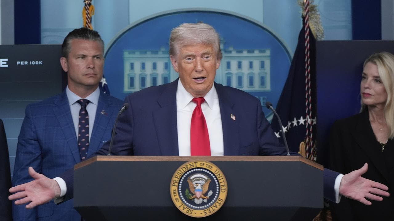 US President Donald Trump