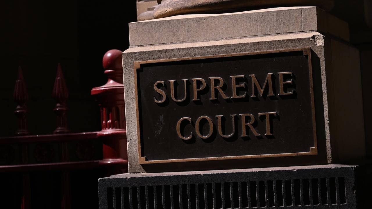 Court signage (file)