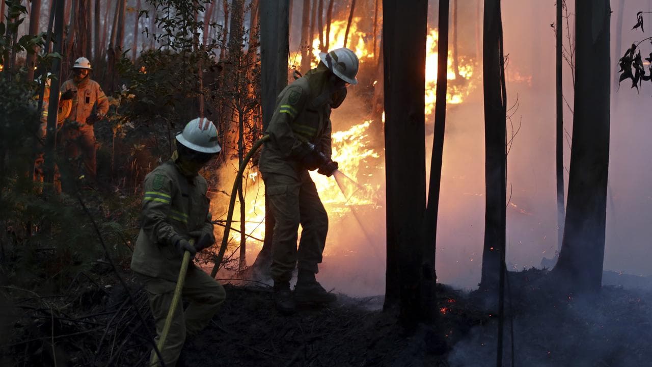 Firefighters of the Portuguese National Republican Guard