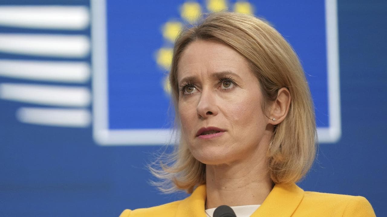 European Union foreign policy chief Kaja Kallas