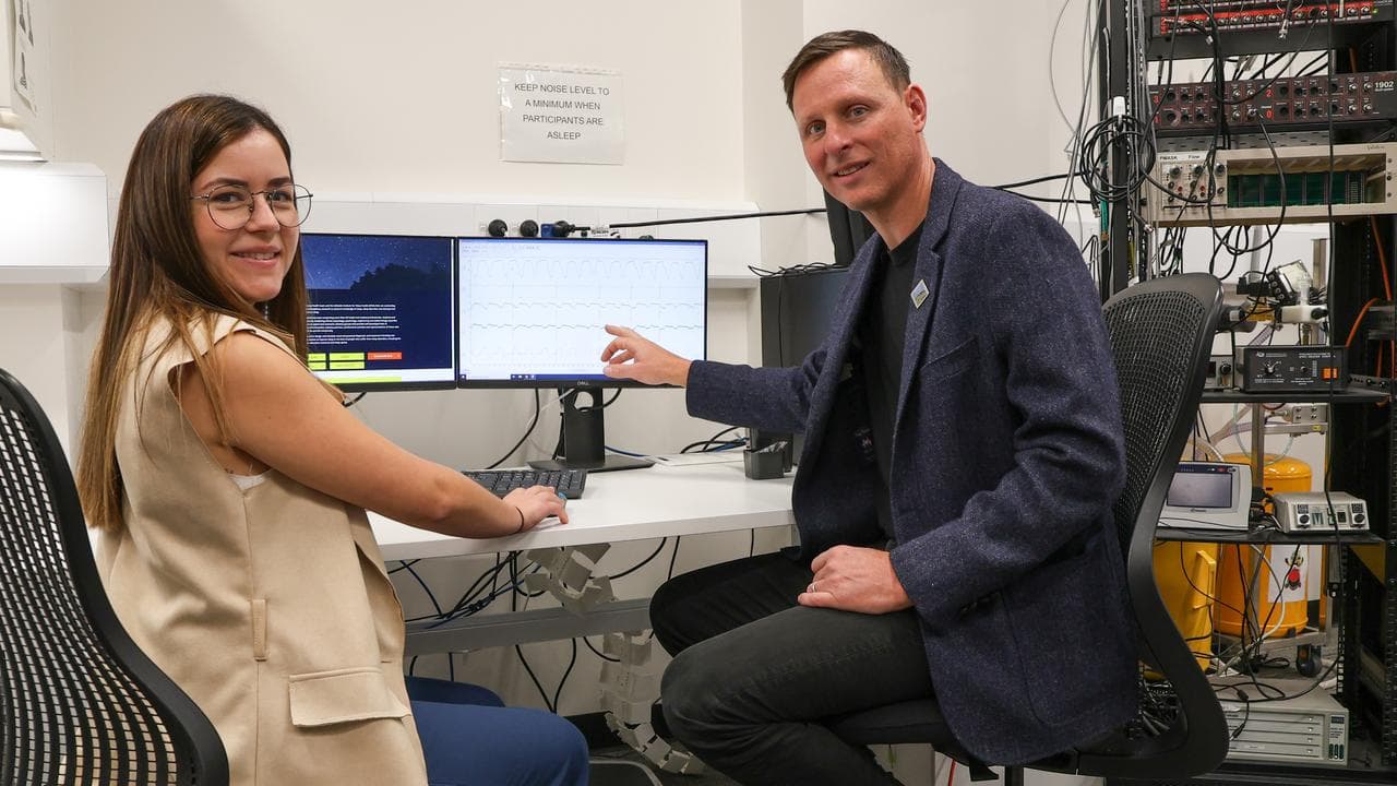 Lucia Pinilla and Danny Eckert (file image)