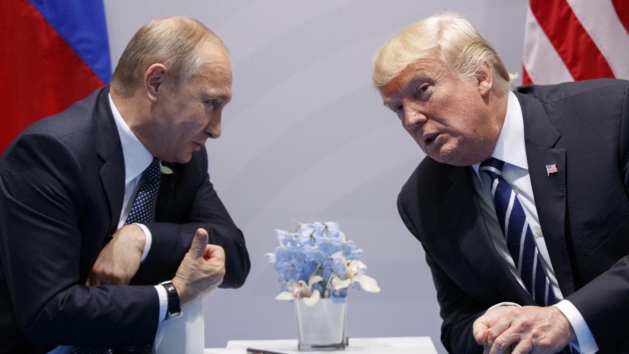 Russian President Vladimir Putin and US President Donald Trump