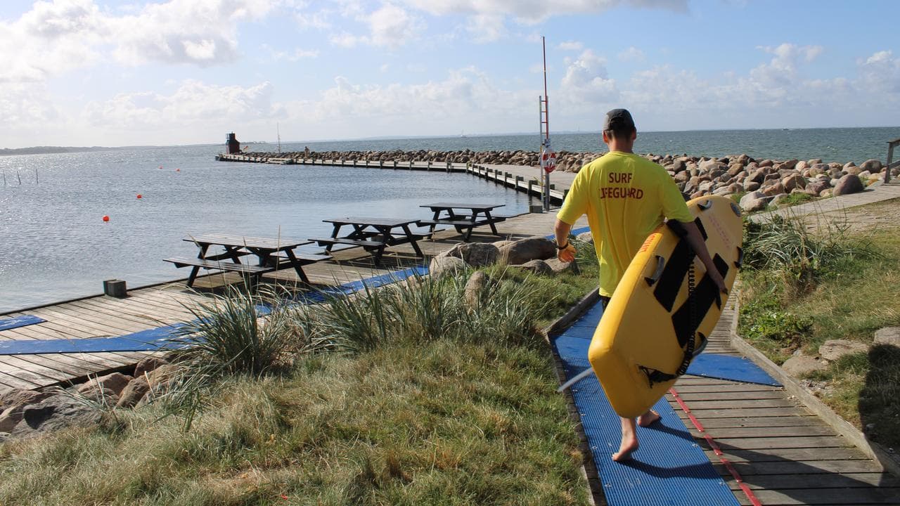 Australian lifesaver Sebastian Walker-Staalkjaer