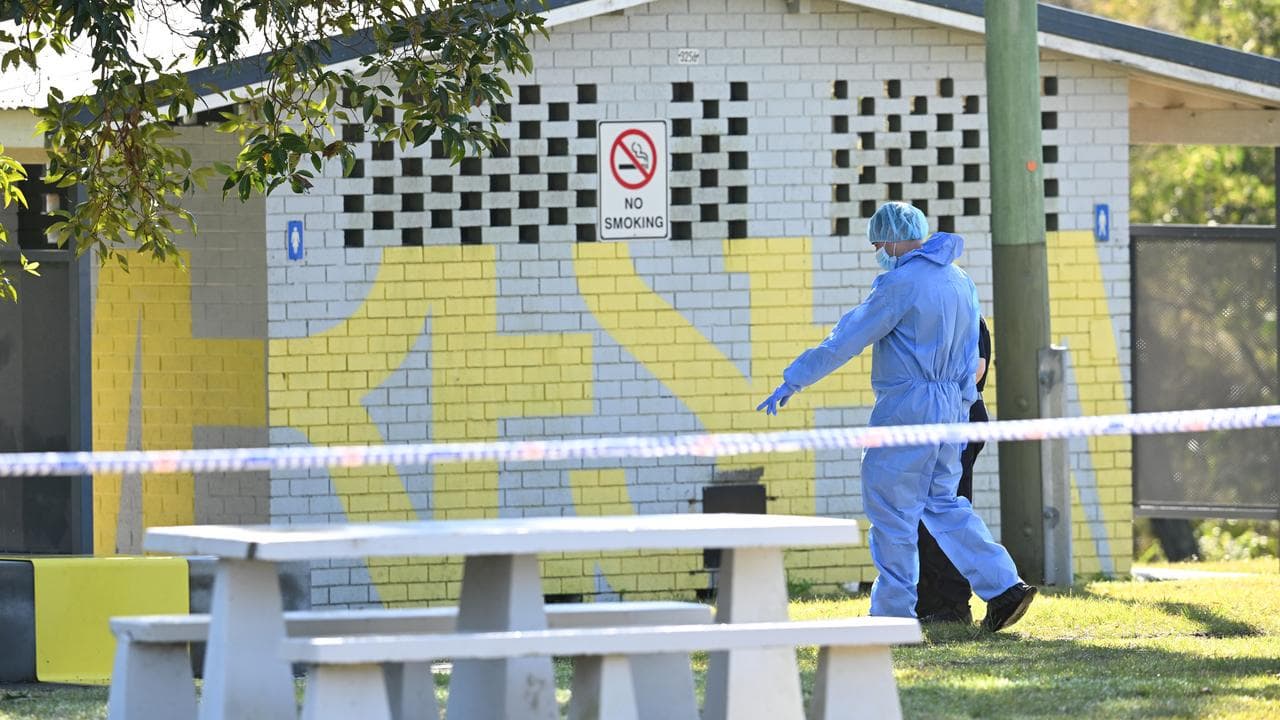 Police at Reserve Park 