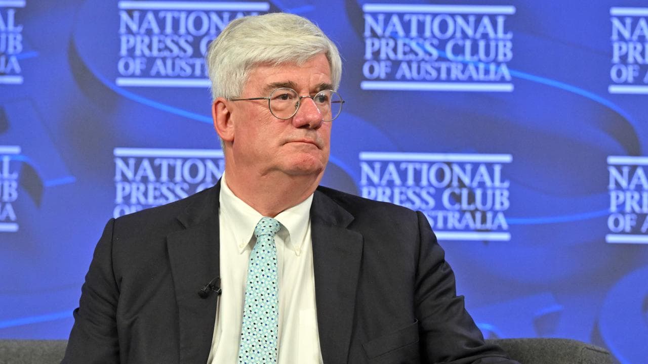 Economist Saul Eslake at the National Press Club