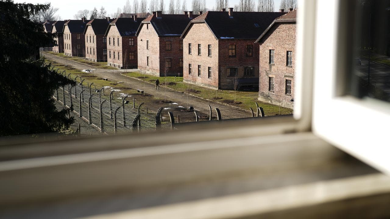 A view of the Auschwitz-Birkenau State Museum