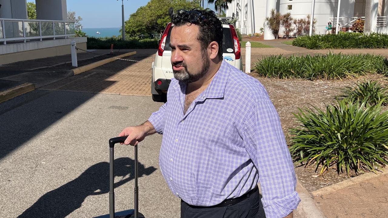 Jason Gullaci arrives at court