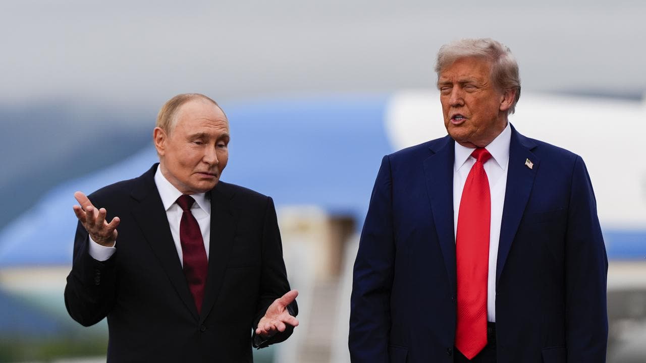 Vladimir Putin and Donald Trump