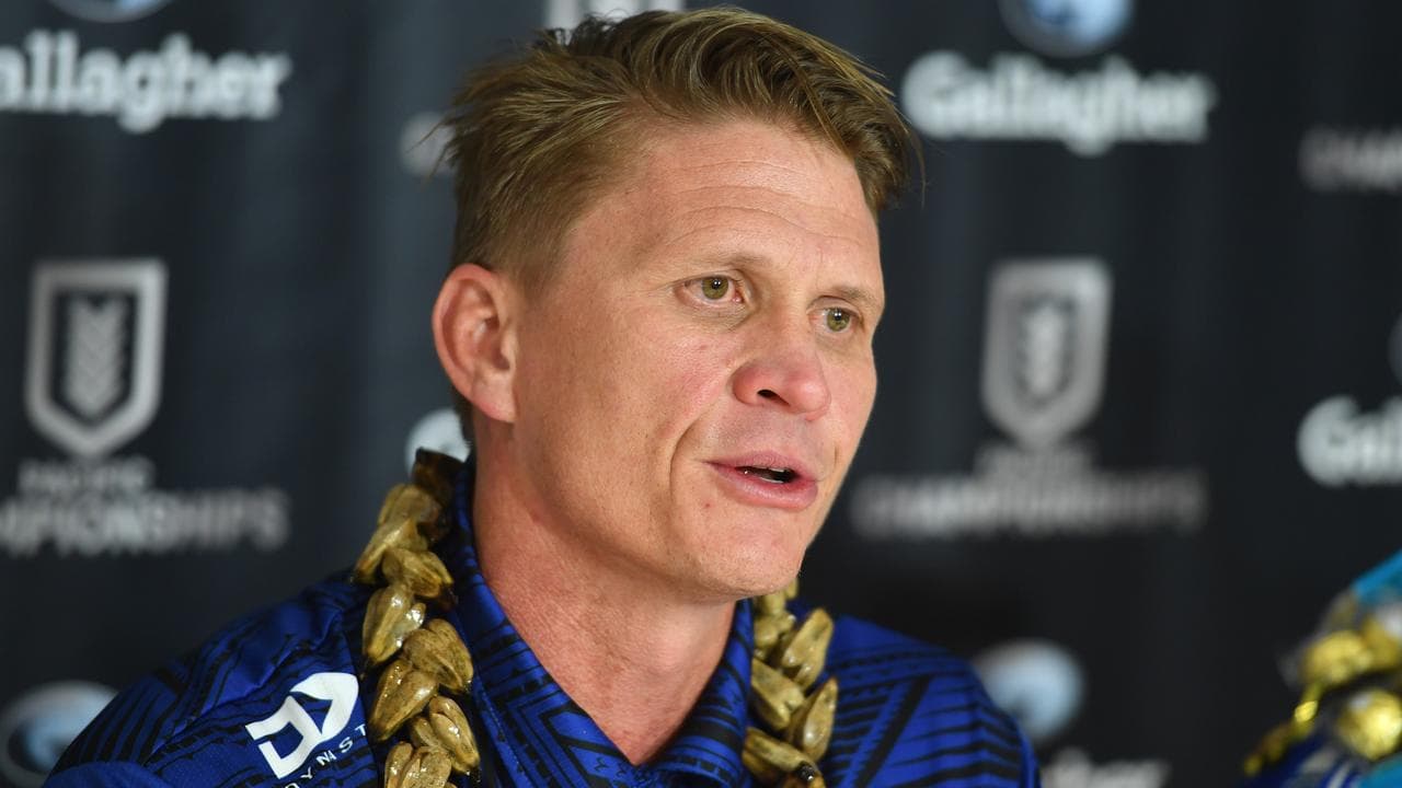 Samoa coach Ben Gardiner