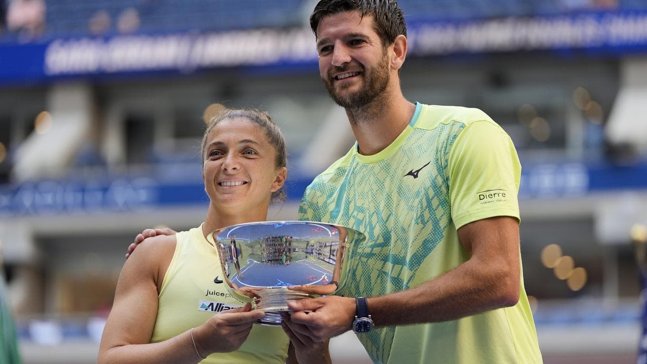 Sara Errani and Andrea Vavassori.