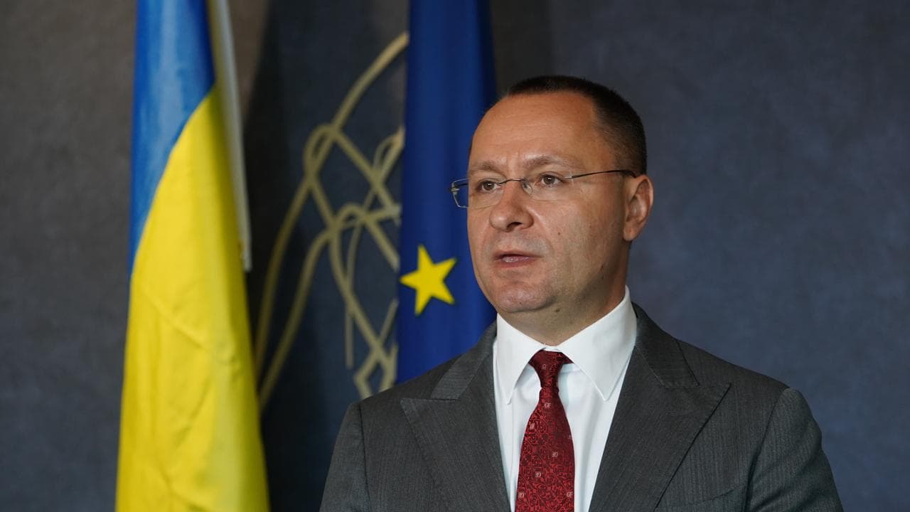 Ukrainian ambassador to Australia Vasyl Myroshnychenko