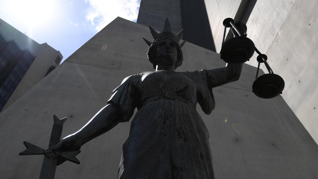 A statue of Themis, the Greek God of Justice (file)