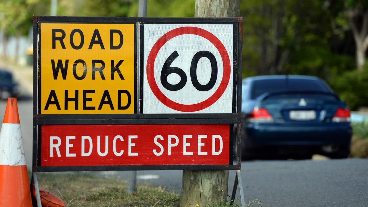A roadworks sign (file image)