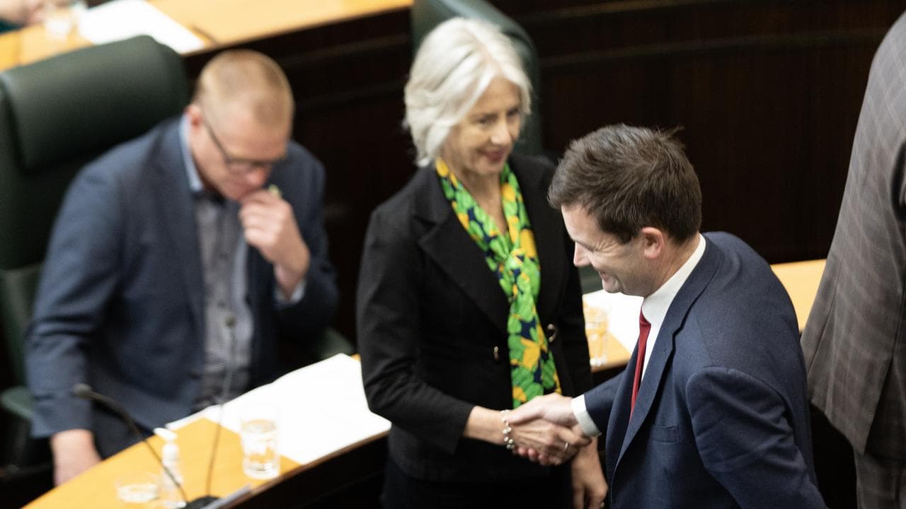 Rosalie Woodruff and Dean Winter