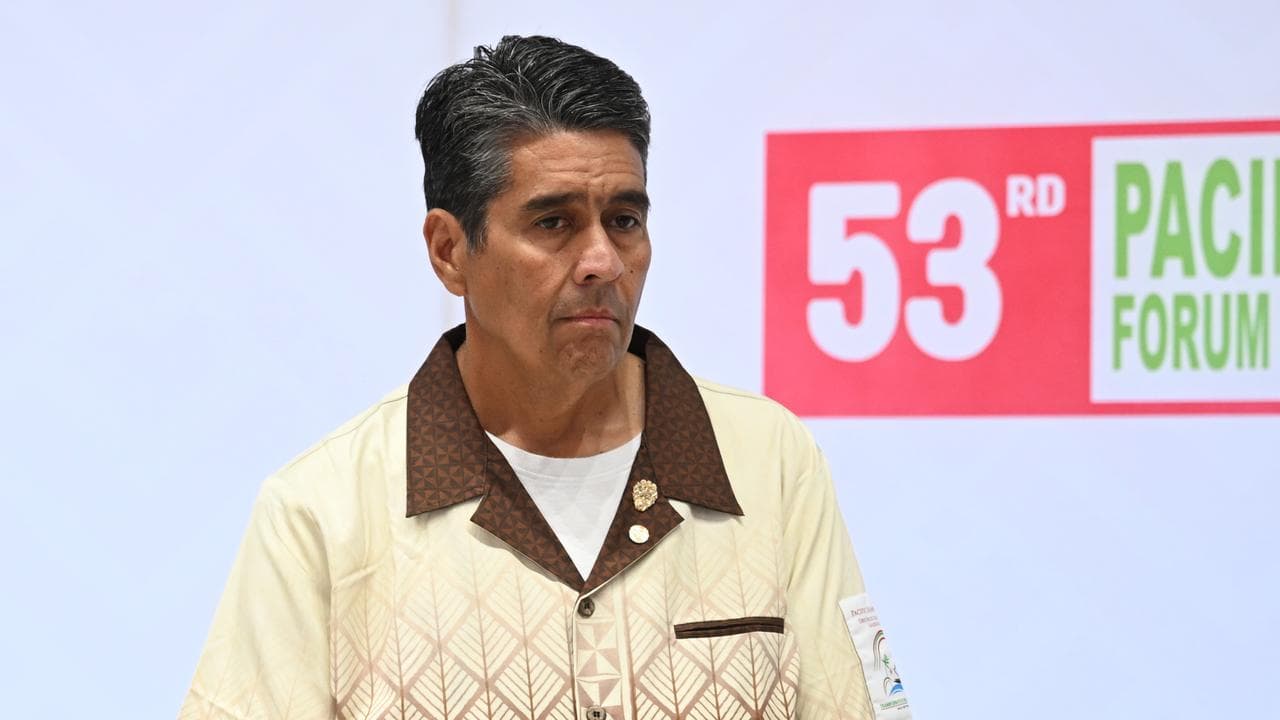 President of Palau Surangel Whipps Jr (file image)