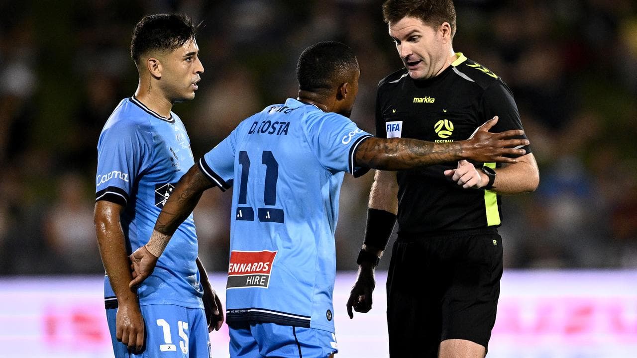 Leo Sena (left) and Douglas Costa