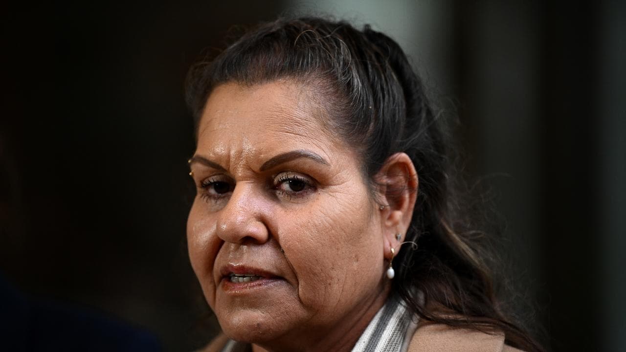 Raelene Cooper speaks to media