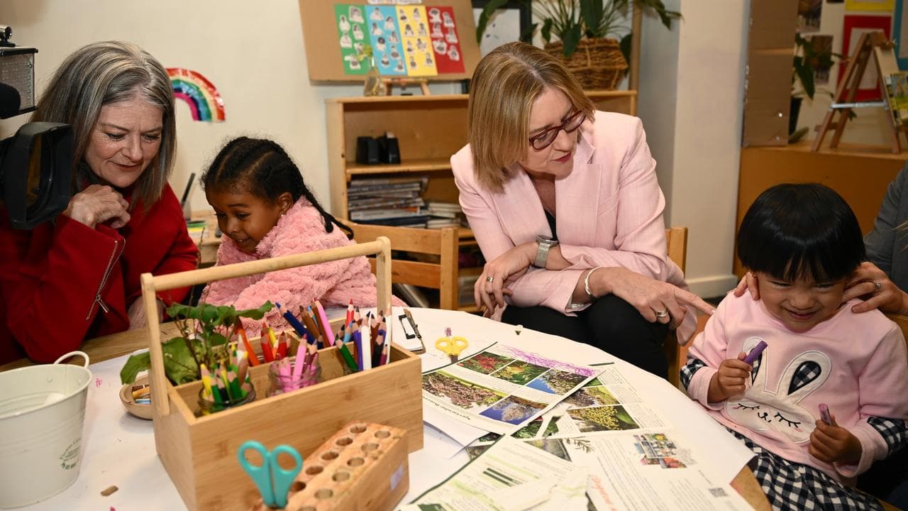 Sonya Kilkenny and Jacinta Allan t