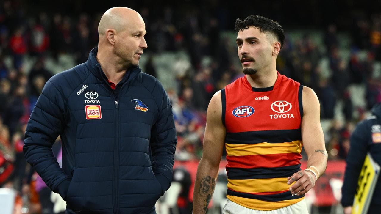 Adelaide Crows head coach Matthew Nicks 