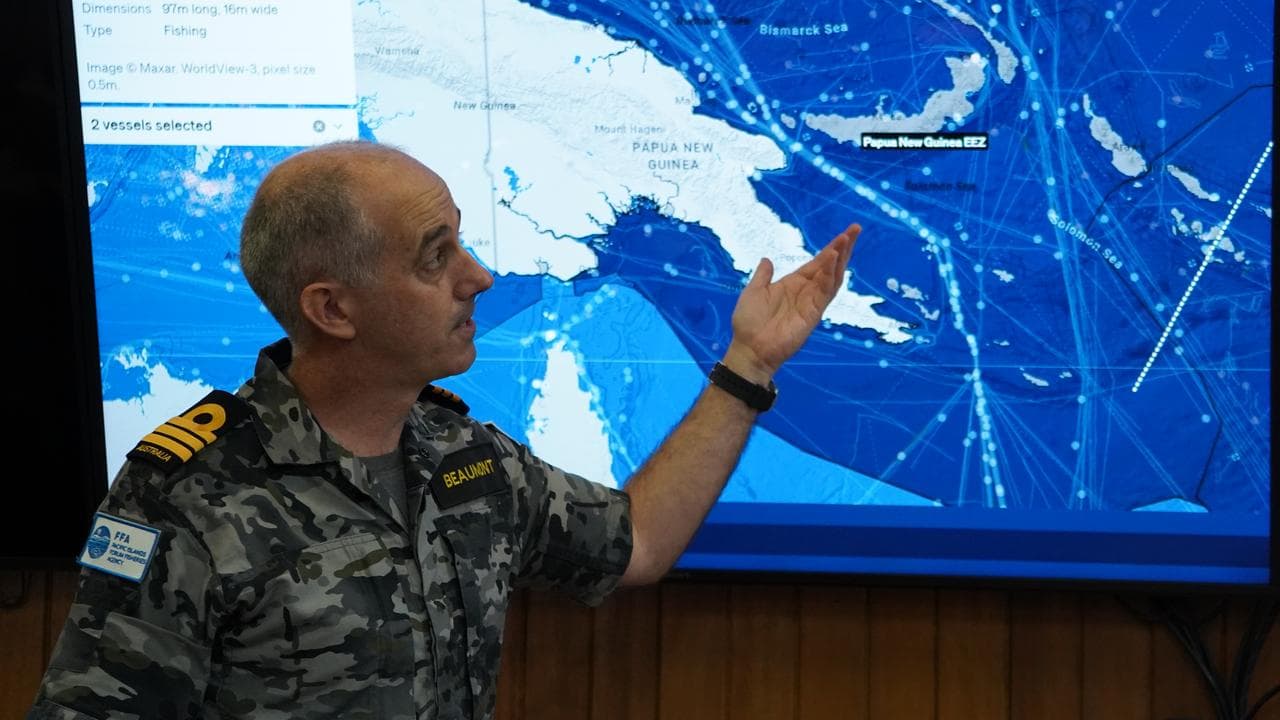 Commander Khan Beaumont.