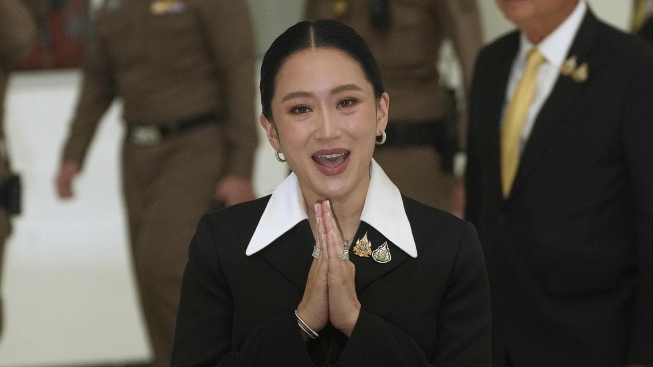 Thailand's suspended Prime Minister Paetongtarn Shinawatra