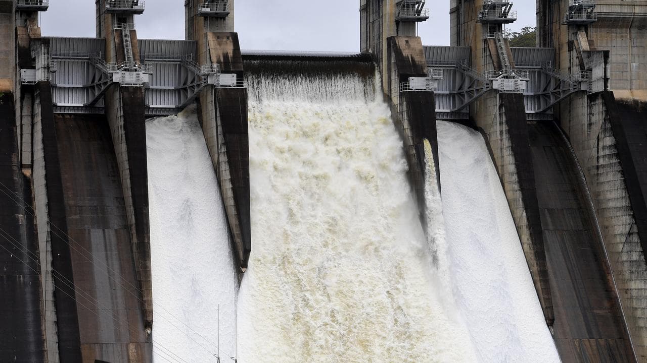 A file photo of Warragamba Dam