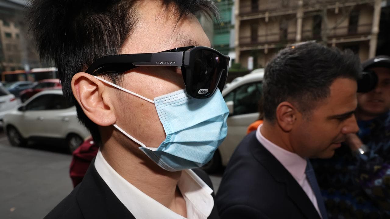 Ryan Cho leaves the Supreme Court of Victoria