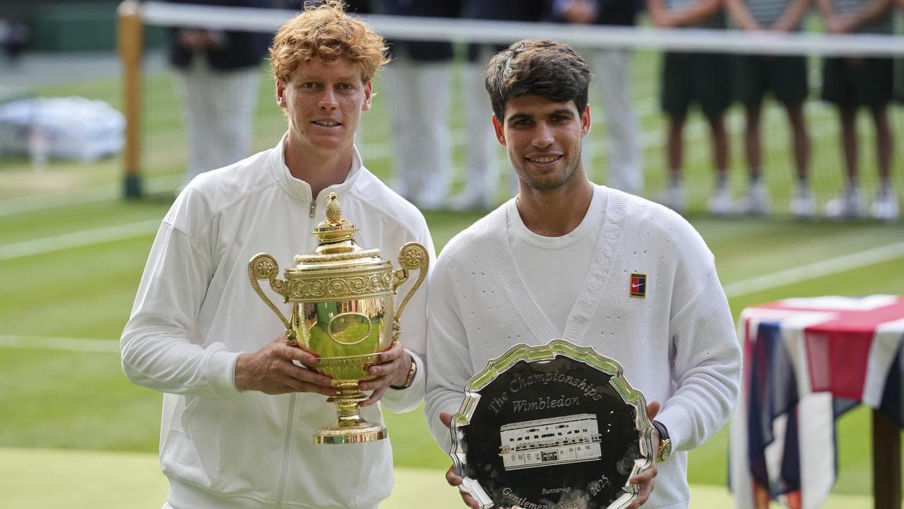 Jannik Sinner and Carlos Alcaraz.