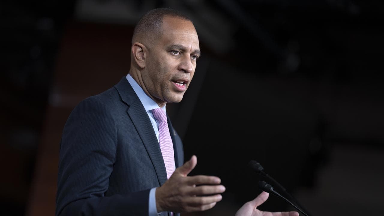 Democratic House Minority Leader Hakeem Jeffries