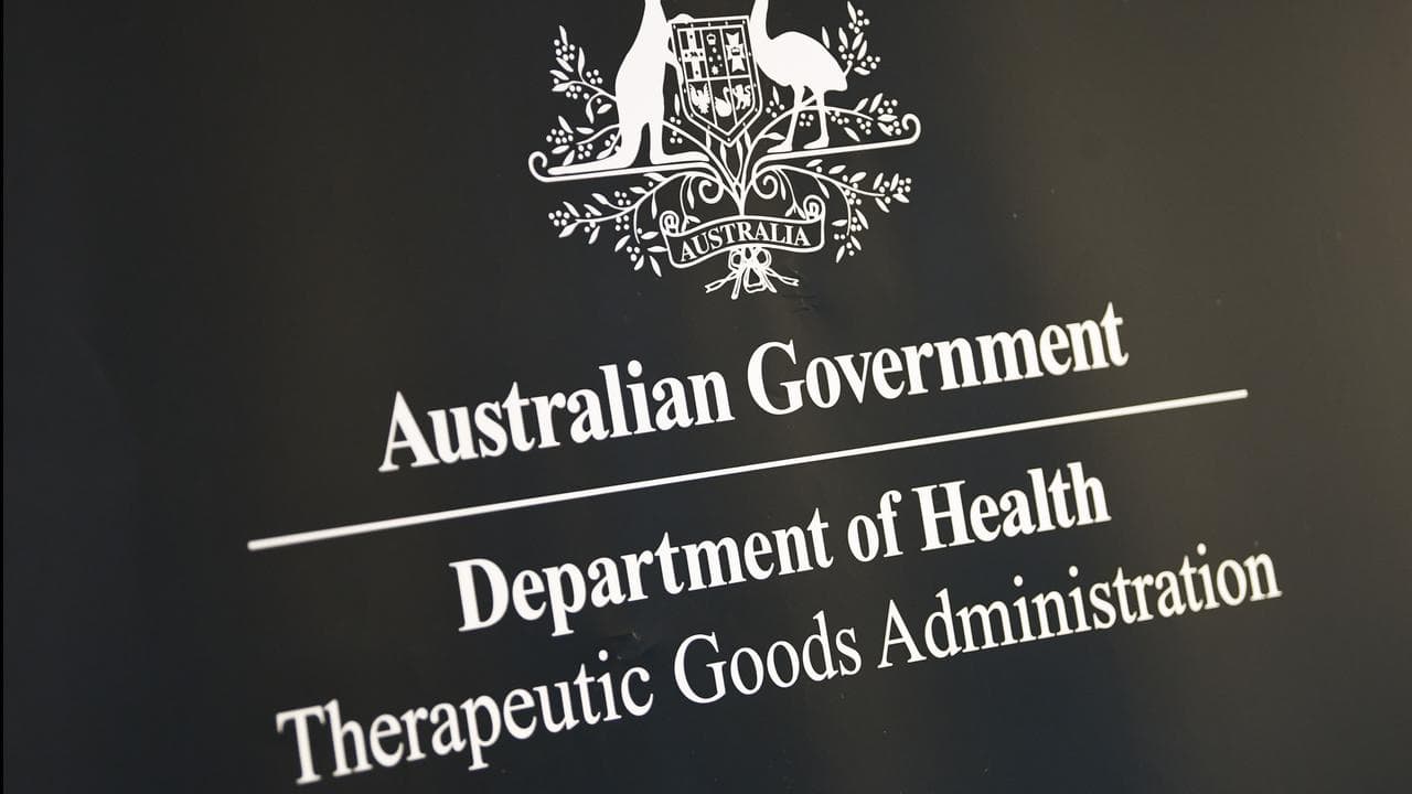 The logo of the Therapeutic Goods Administration (TGA)