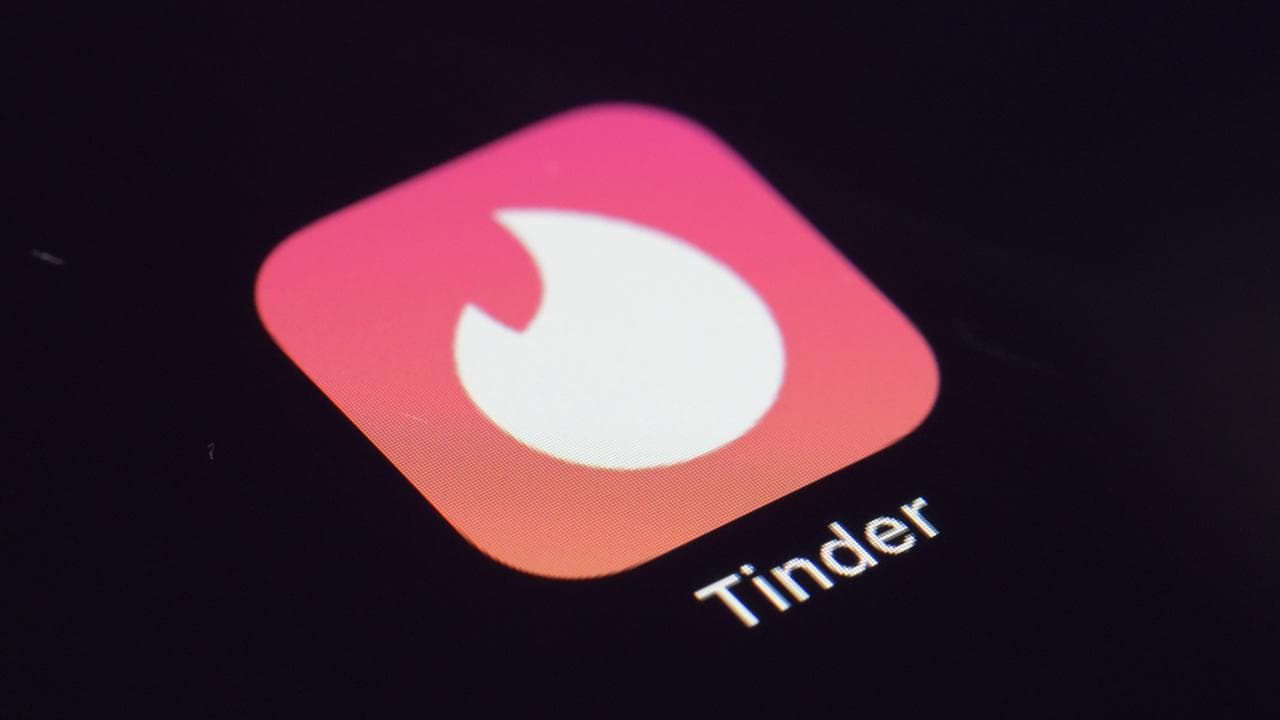 The icon for the dating app Tinder (file image)
