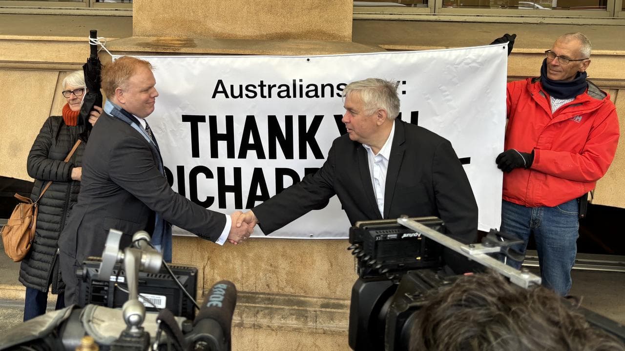 Richard Boyle and Rex Patrick