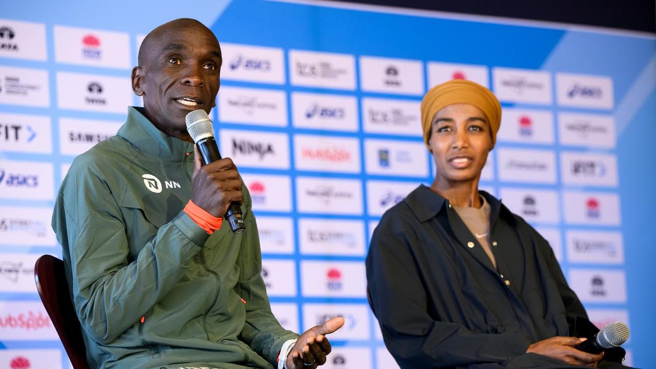 Kipchoge and Hassan