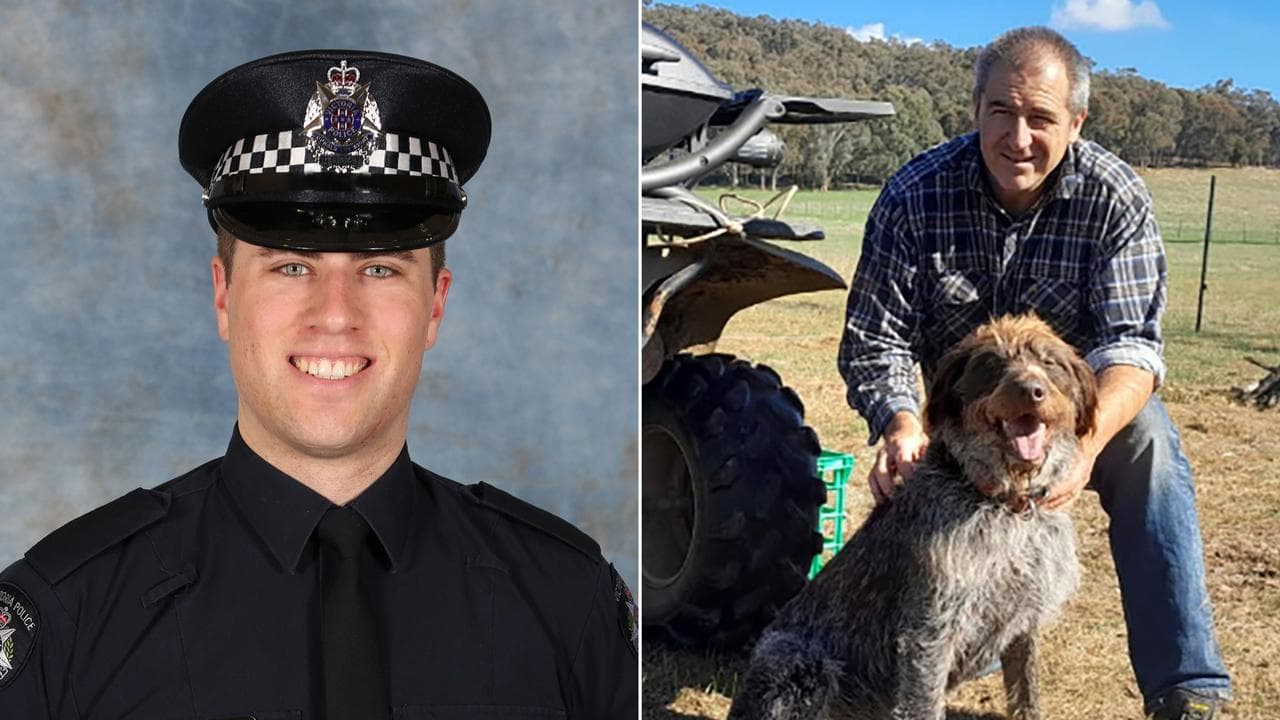 Police officers Vadim De Waart and Neal Thompson