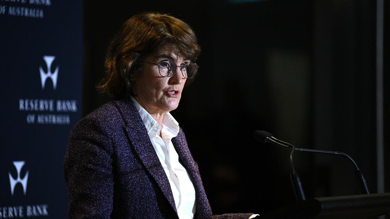 RBA Governor Michele Bullock (file)