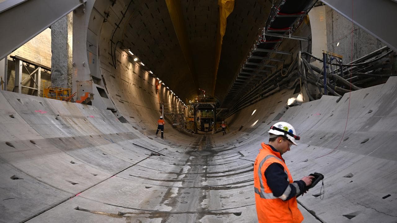 The North East Link Project in Melbourne (file)