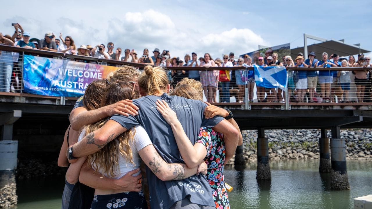 The Maclean brothers arrive in Cairns