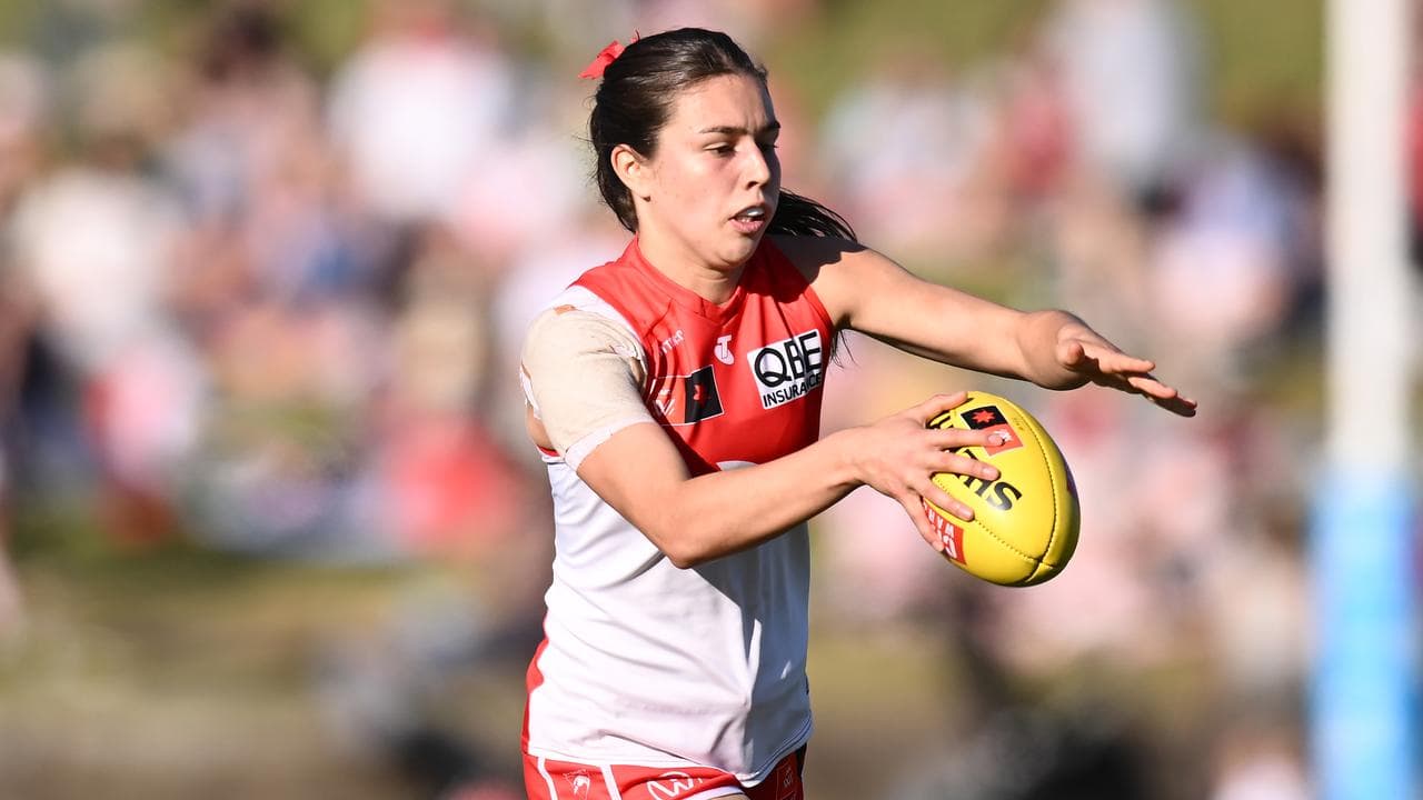 Sofia Hurley played a great game for the Swans.